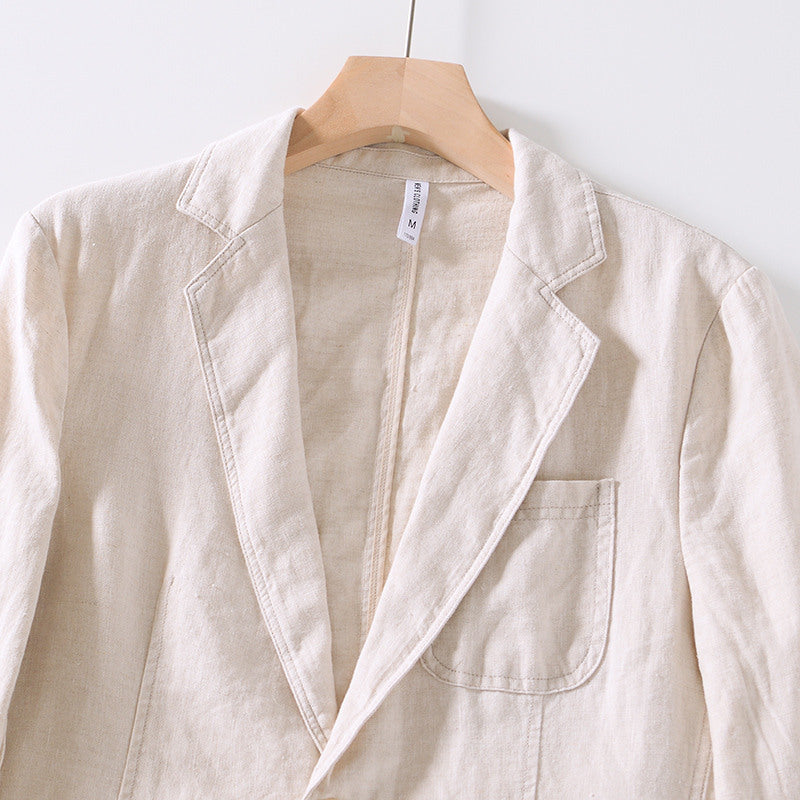 Linen Retro Casual Loose Jacket