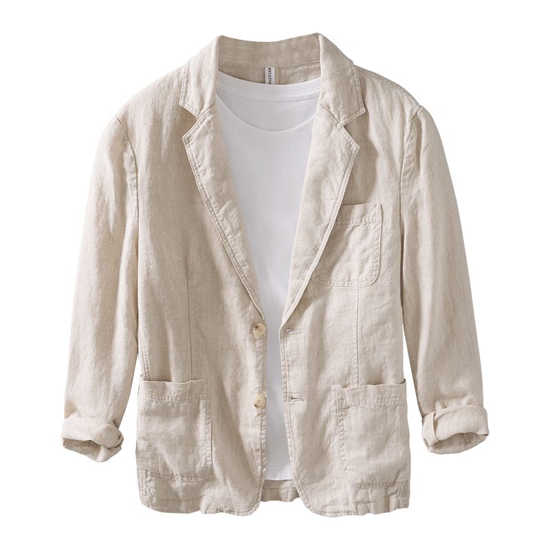 Linen Retro Casual Loose Jacket