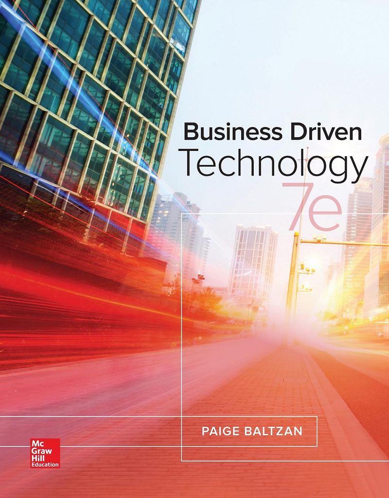 Business Driven Technology 7th Edition