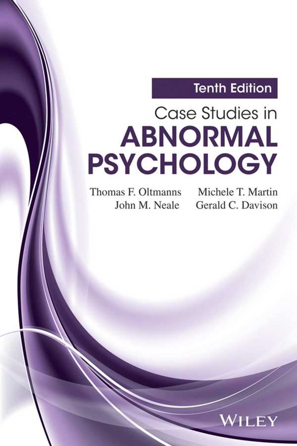 Case Studies in Abnormal Psychology 10th Edition