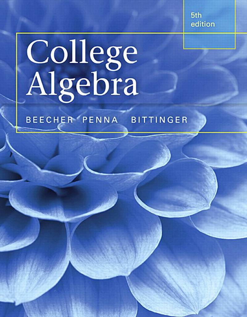 College Algebra 5th Edition