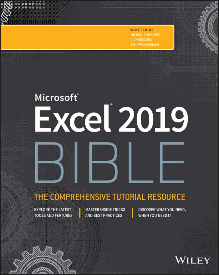 Excel 2019 Bible Edition