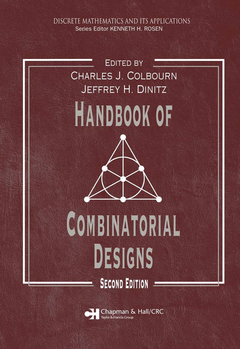 Handbook of combinatorial designs 2nd Edition