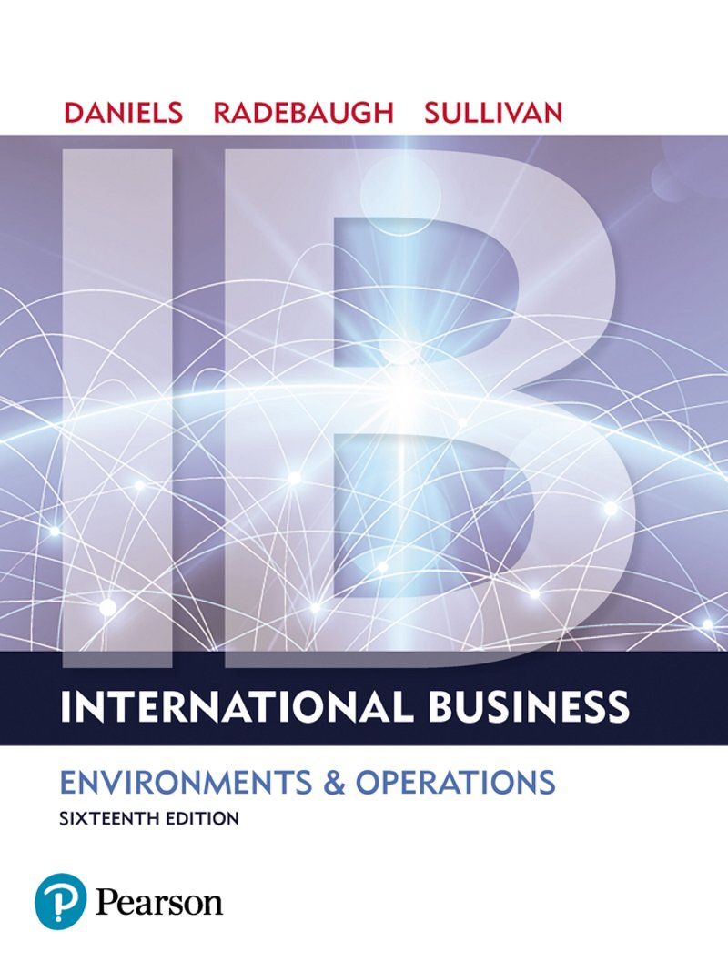 International Business Environments & Operations 16th Edition