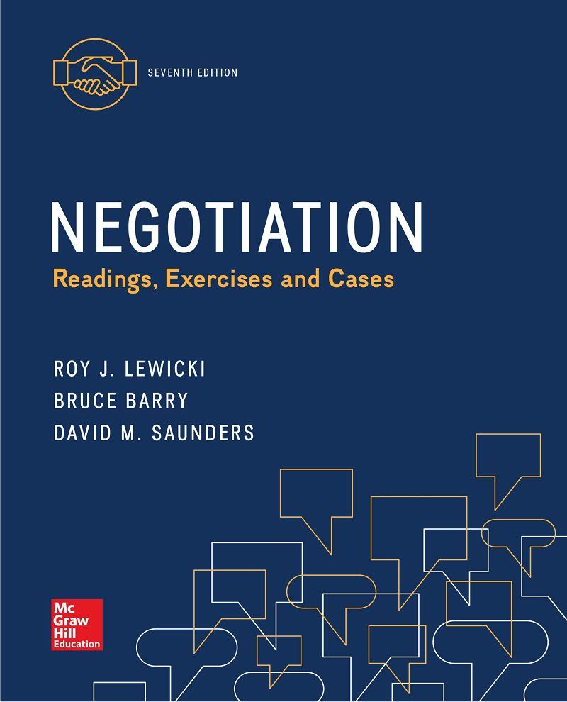 Negotiation Readings, Exercises, and Cases 7th Edition