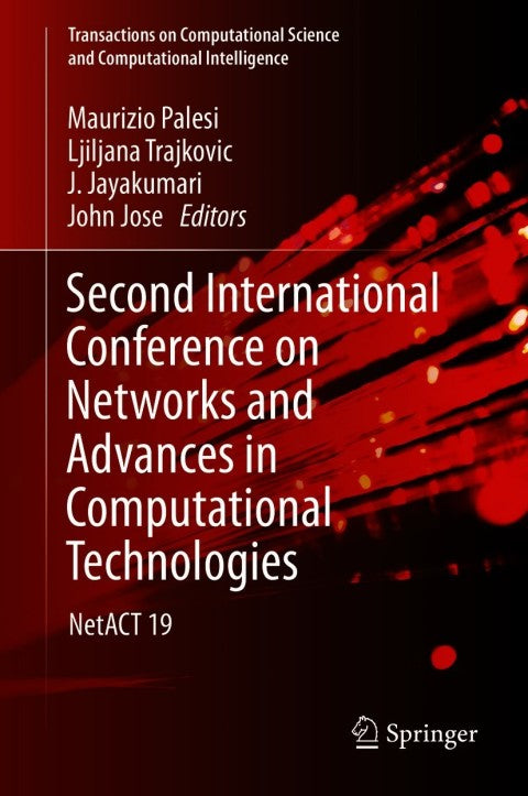 Networks and Advances in Computational Technologies: Proceedings of the Second International Conference on NetACT 2019