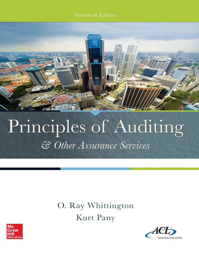 Principles of Auditing & Other Assurance Services 20th Edition