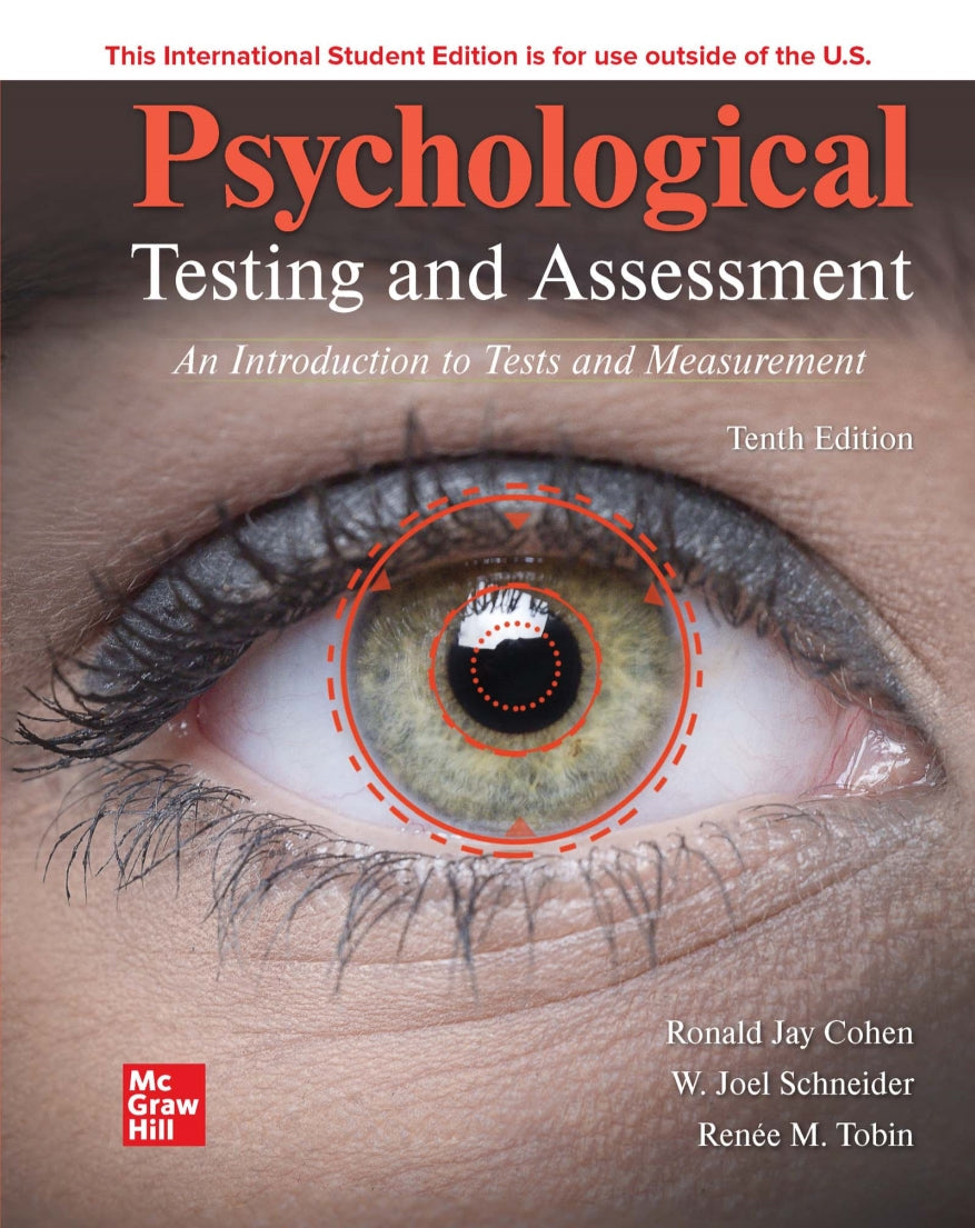 Psychological Testing and Assessment An Introduction to Tests and Measurement 10th Edition