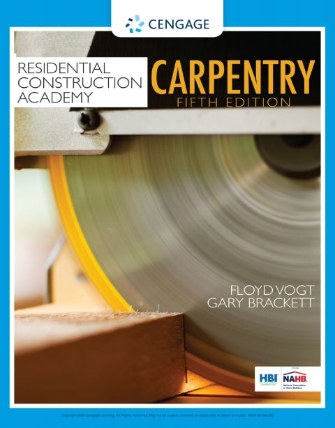 Residential Construction Academy: Carpentry 5th Edition