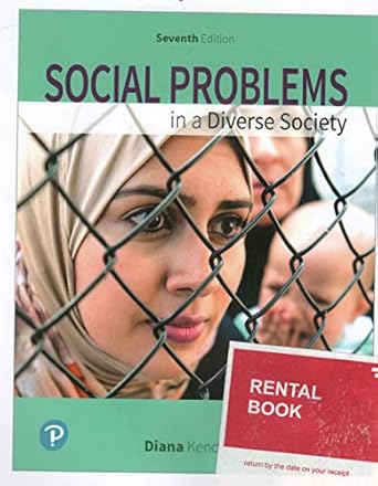 Social Problems In A Diverse Society 7th Edition