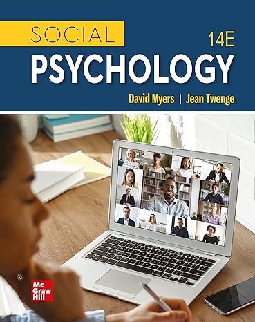 Social Psychology 14th Edition