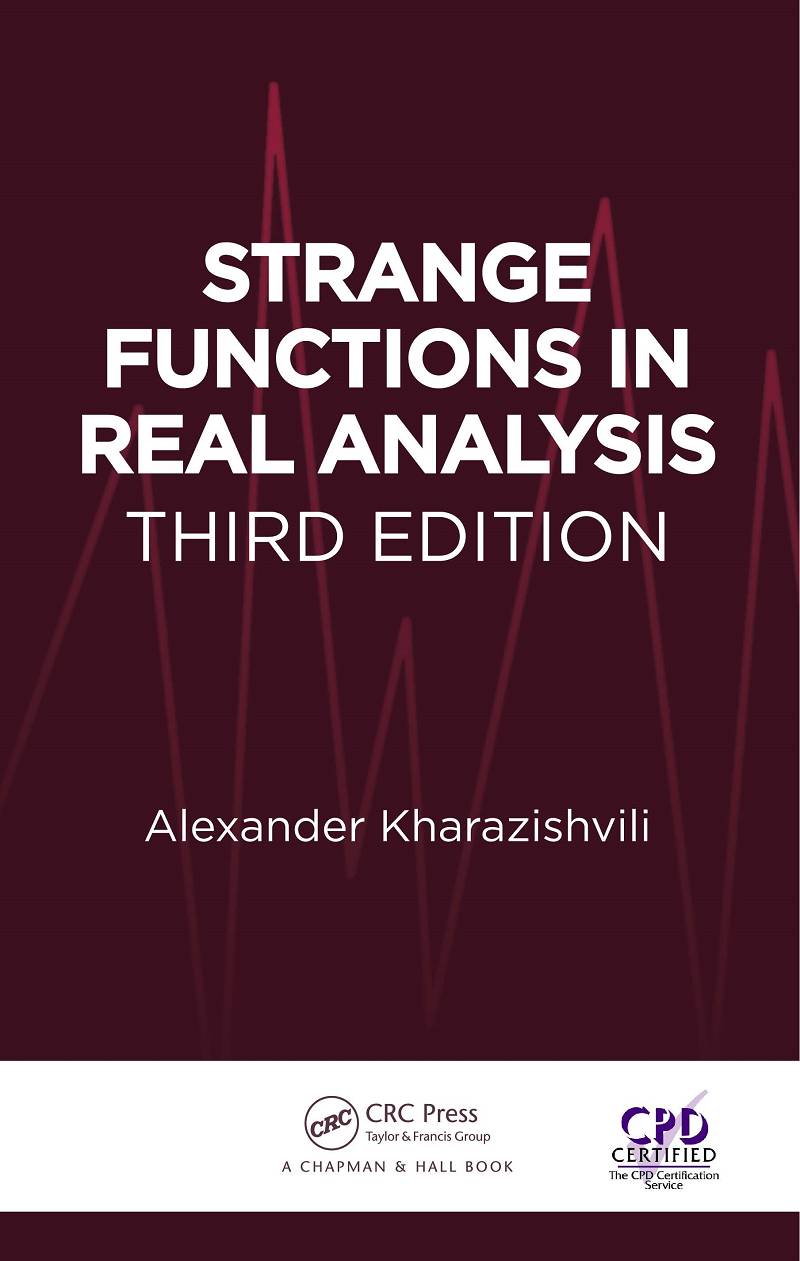 Strange Functions in Real Analysis 3rd Edition