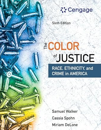 The Color of Justice Race Ethnicity and Crime in America 6th Edition