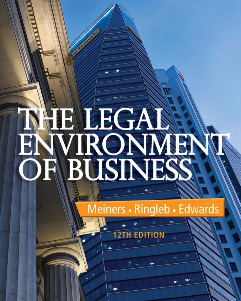 The Legal Environment of Business 12th Edition