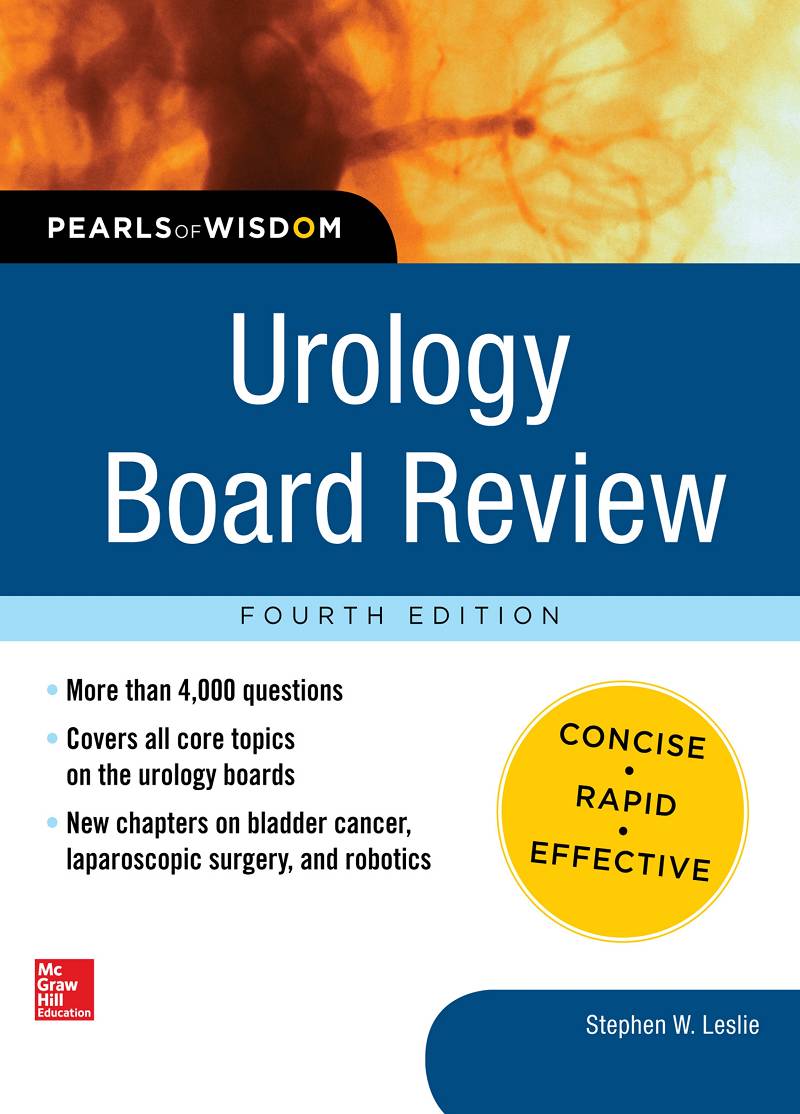 Urology Board Review Pearls of Wisdom 4th Edition